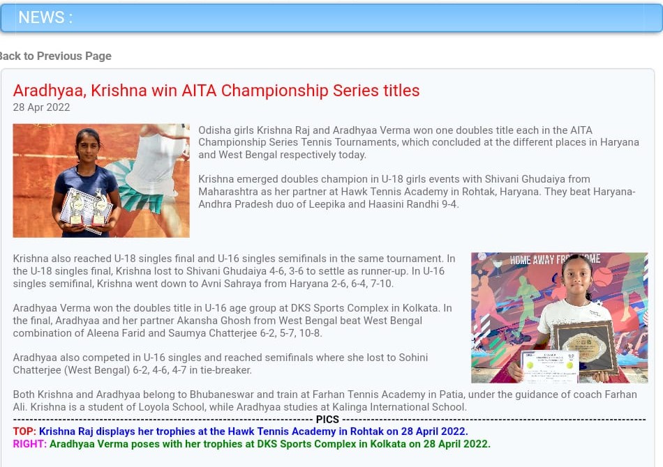  A big round of applause for Aradhyaa Verma 