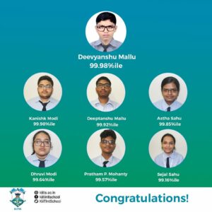 Deevyanshu Mallu has topped the JEE Main 
