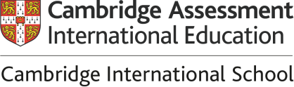 Cambridge International Education